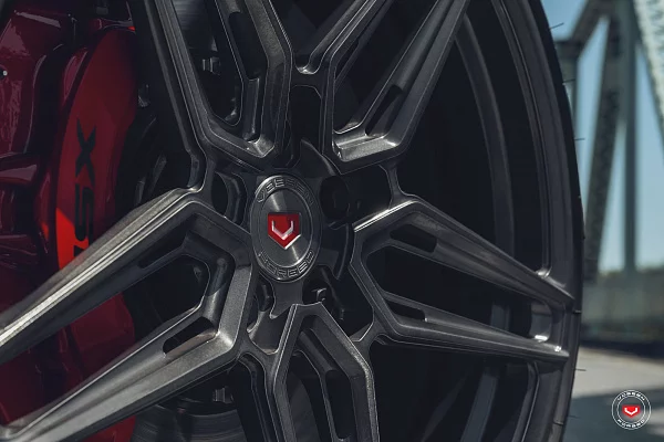 Фото дисков Vossen EVO-1R Глянцевый темный лак на Acura NSX II