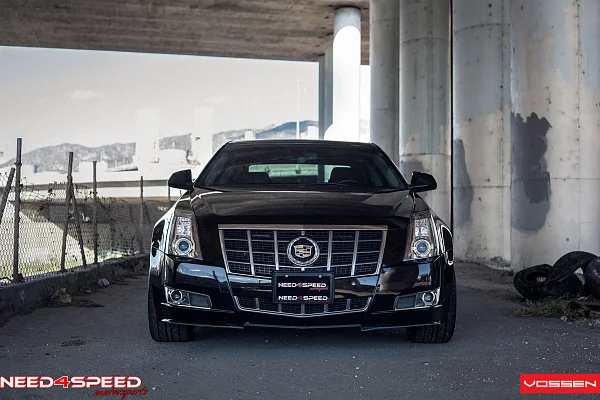 Фото дисков Vossen CV4 Сатиновый графит на Cadillac CTS II