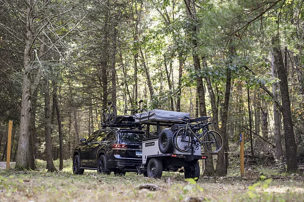 Фото дисков Rotiform OZR Черный сатин на Volkswagen Atlas