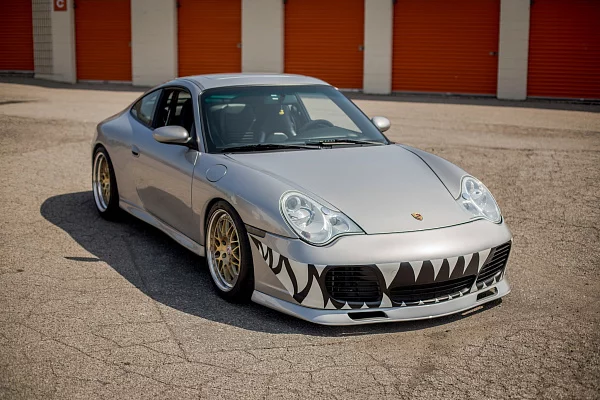 Фото дисков HRE 540 Глянцевое золото на Porsche 911 V