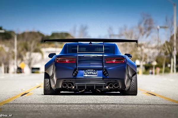 Фото дисков HRE S207 Черный сатин на Chevrolet Camaro VI