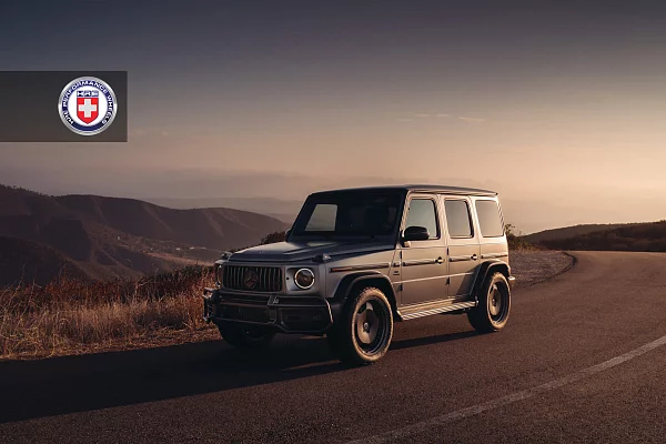 Фото дисков HRE 544 Черный сатин на Mercedes-Benz G-Class III