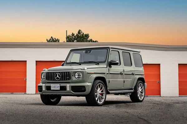 Фото дисков HRE P204 Сатиновый лак на Mercedes-Benz G-Class III