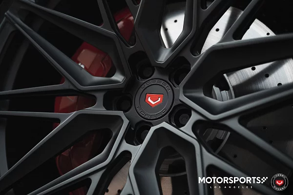 Фото дисков Vossen EVO-5 Черный сатин на Audi A/RS 6 (C8)