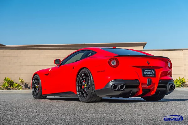 Фото дисков HRE P101SC Черный сатин на Ferrari F12