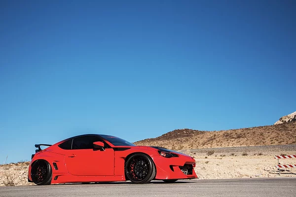 Фото дисков Savini SV70 Черный глянец на Subaru BRZ I