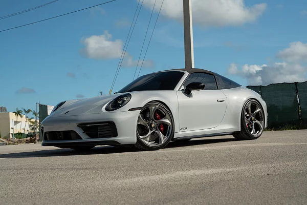 Фото дисков HRE 522M Глянцевый тонированный лак на Porsche 911 VIII