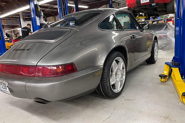 Фото дисков HRE 505M Сатиновый лак на Porsche 911 III