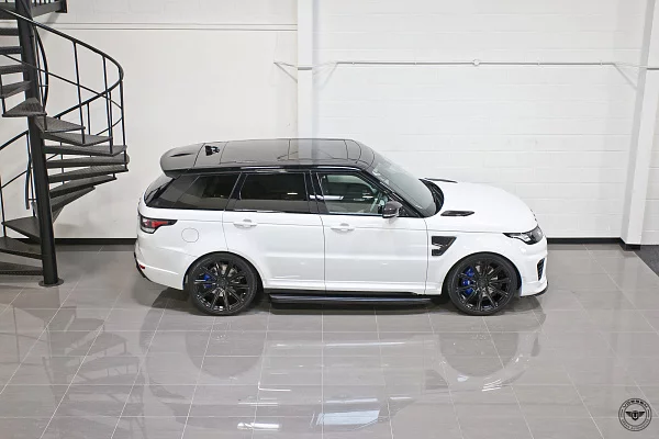 Фото дисков Vossen UV-2 Матовый графит на Range Rover Sport II