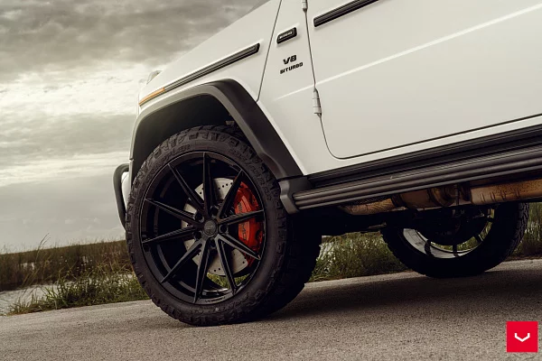 Фото дисков Vossen HFX-2 (5-Lug) Черный глянец на Mercedes-Benz G-Class III