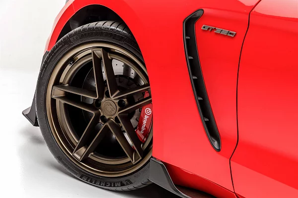 Фото дисков HRE G-Code Сатиновая темная бронза на Ford Mustang VI