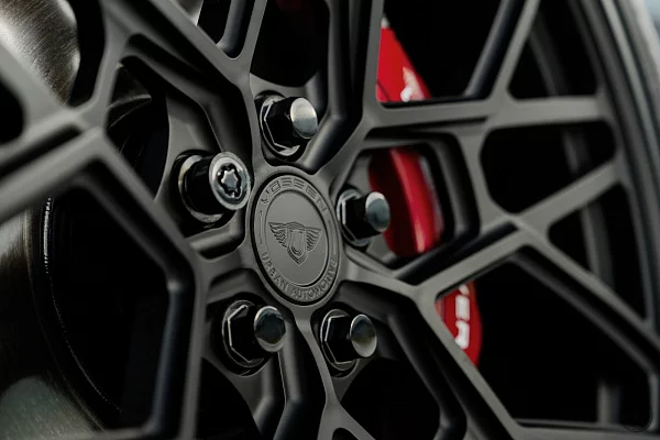 Фото дисков Vossen UV-1 Черный сатин на Range Rover Sport II