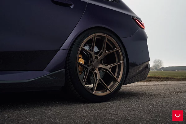 Фото дисков Vossen HF-9 Сатиновая темная бронза на BMW 5/M5 (G60/G90)