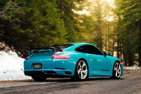 Фото дисков HRE 522M Глянцевый лак на Porsche 911 VII