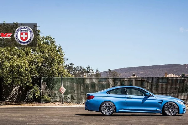 Фото дисков HRE S104 Глянцевый тонированный лак на BMW 4/M4 (F32/F82)