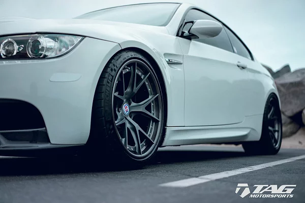 Фото дисков HRE S101 Сатиновый графит на BMW 3/M3 (E90)