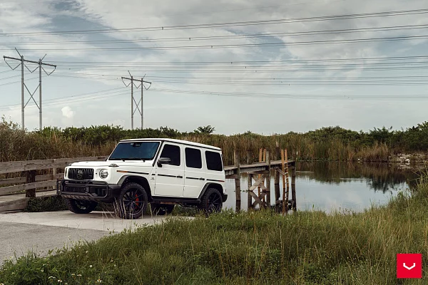Фото дисков Vossen HFX-2 (5-Lug) Черный глянец на Mercedes-Benz G-Class III