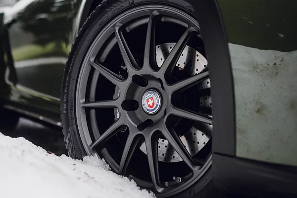 Фото дисков HRE RC103 Сатиновый графит на Porsche 911 VIII