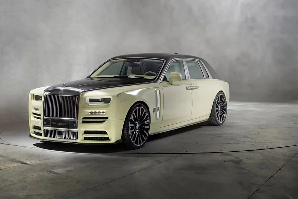 Фото дисков Mansory Y.8 Черный сатин на Rolls-Royce Phantom