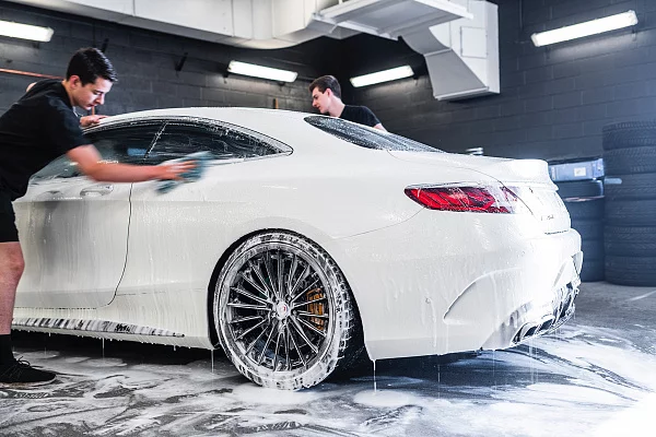 Фото дисков HRE S209 Черный сатин на Mercedes-Benz S-Class (W222, C217)