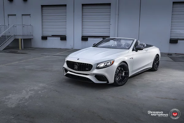 Фото дисков Vossen S21-01 Черный глянец на Mercedes-Benz S-Class (W222, C217)