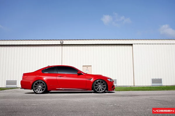 Фото дисков Vossen CV4 Сатиновый графит на BMW 3/M3 (E90)