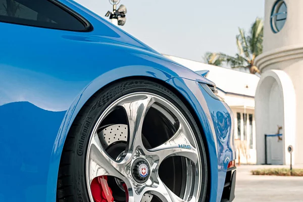 Фото дисков HRE 522M Полированный лак на Porsche 911 VIII