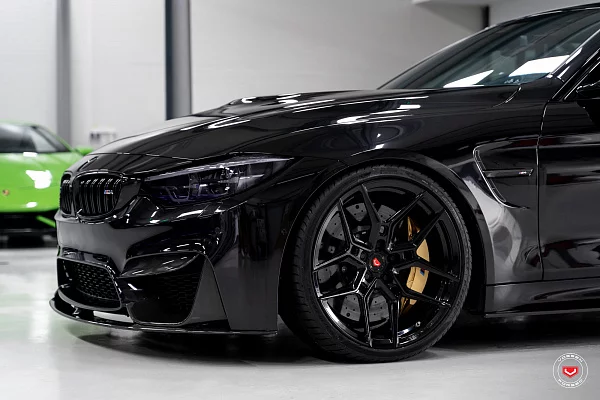 Фото дисков Vossen EVO-4 Черный глянец на BMW 4/M4 (F32/F82)