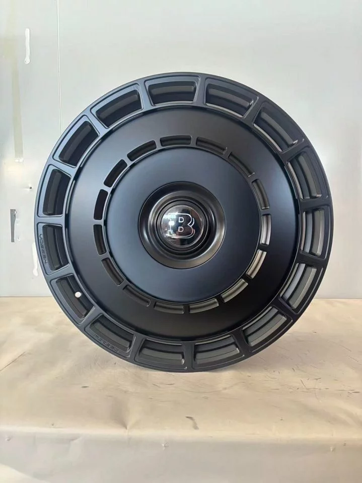 22" диски в стиле Vossen LC3-11 в цвете черный сатин