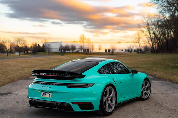 Фото дисков HRE 522M Глянцевый графит на Porsche 911 VIII