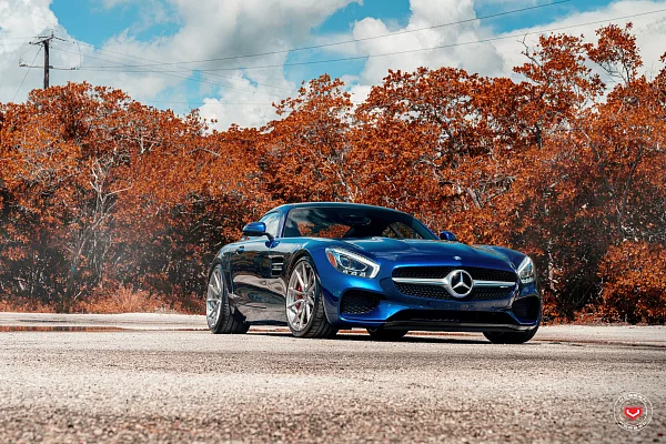 Фото дисков Vossen M-X2 Глянцевый тонированный лак на Mercedes-Benz AMG GT I