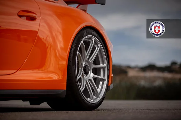 Фото дисков HRE RC104 Сатиновый лак на Porsche 911 VII