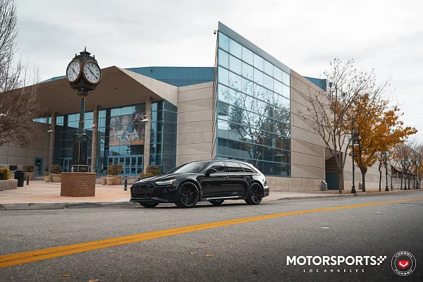 Фото дисков Vossen EVO-5 Черный сатин на Audi A/RS 6 (C8)