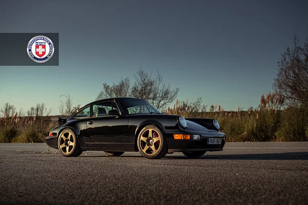 Фото дисков HRE 527M Сатиновая бронза на Porsche 911 III