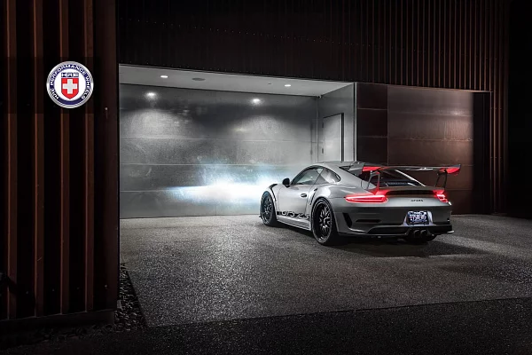 Фото дисков HRE 540C Черный сатин на Porsche 911 VII