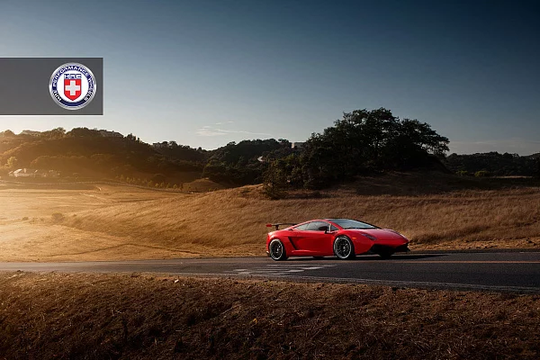 Фото дисков HRE C109 Черный сатин на Lamborghini Gallardo