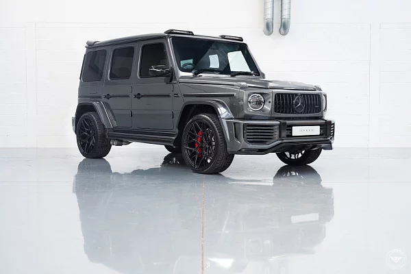 Фото дисков Vossen UV-1 Черный сатин на Mercedes-Benz G-Class III