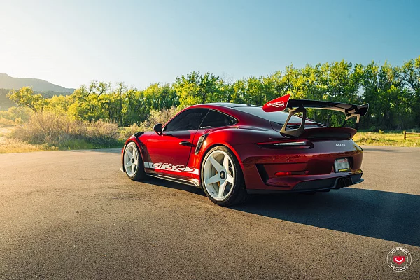 Фото дисков Vossen GEN-01 Белый глянец на Porsche 911 VII