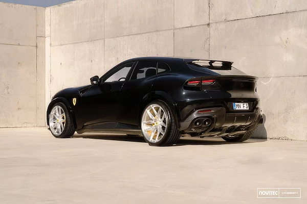 Фото дисков NOVITEC NF11 Глянцевый лак на Ferrari Purosangue