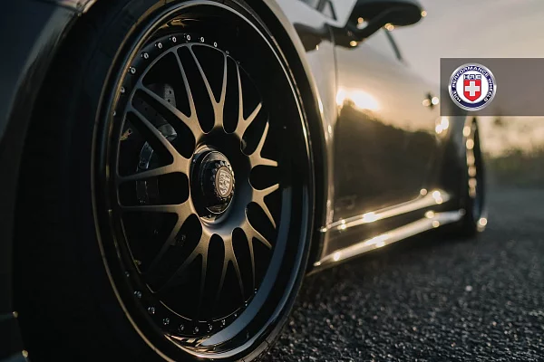 Фото дисков HRE 540C Черный сатин на Porsche 911 VII