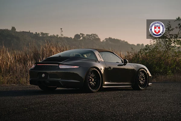 Фото дисков HRE 540C Черный сатин на Porsche 911 VII