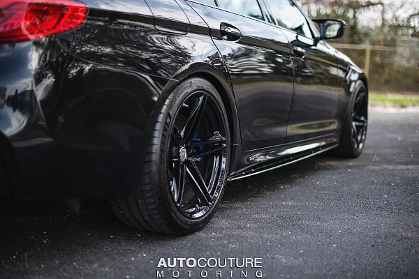 Фото дисков HRE P207 Черный глянец на BMW 5/M5 (G30/F90)
