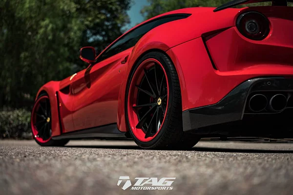 Фото дисков HRE S204H Черный сатин на Ferrari F12