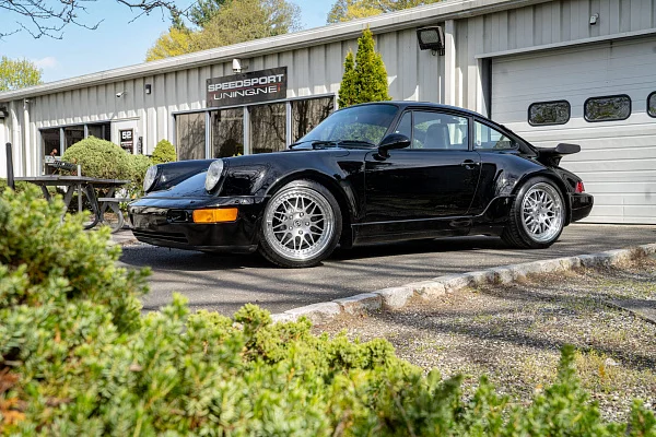 Фото дисков HRE 540C Глянцевый лак на Porsche 911 III