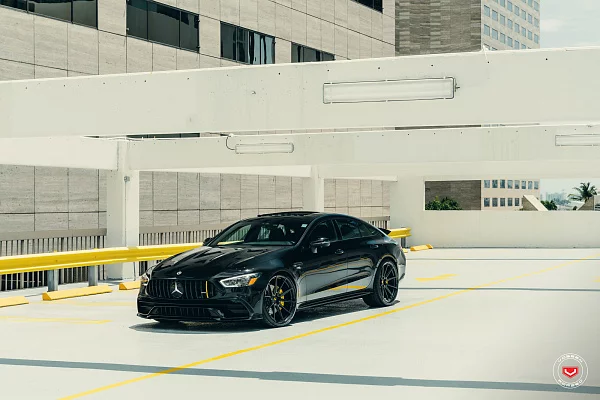 Фото дисков Vossen EVO-2 Черный глянец на Mercedes-Benz AMG GT I