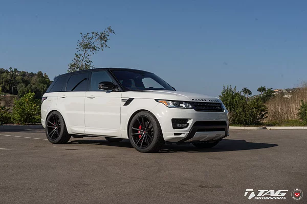 Фото дисков Vossen CG-203 Черный сатин на Range Rover Sport II