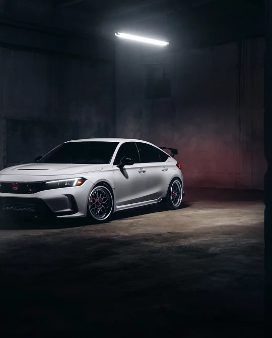 Фото дисков GEN-03 (3-piece) Черный матовый на Honda Civic Type R FL5