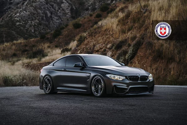 Фото дисков HRE G-Code Глянцевый темный лак на BMW 4/M4 (F32/F82)