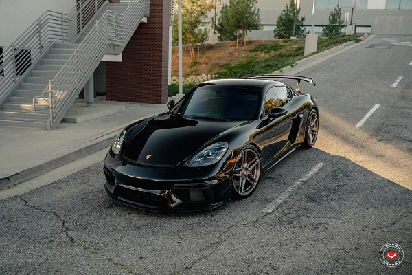 Фото дисков Vossen EVO-1 Глянцевый тонированный лак на Porsche Cayman III