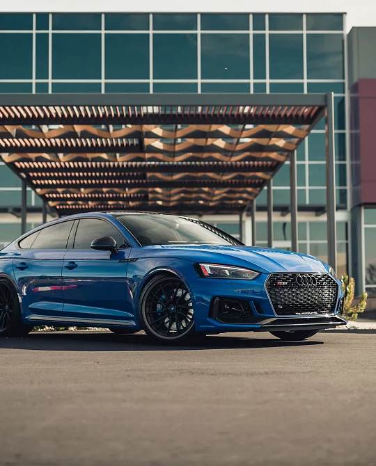 Фото дисков M-X4T (3-Piece) Черный сатин на Audi A/S/RS 5 (F5)